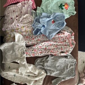 Assorted Baby Onesies and Rompers